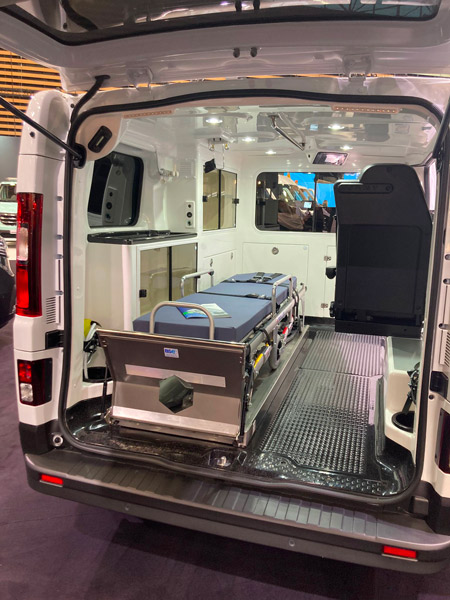 Cellule sanitaire Renault Trafic
