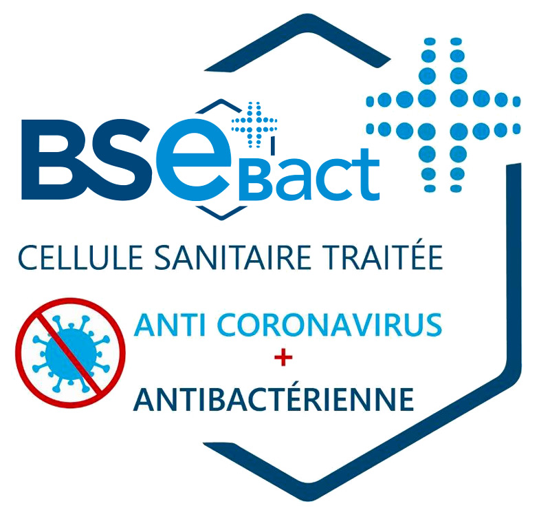 Cellule Antibactérienne et AntiCovid-19 BSE - certifiée par un laboratoire indépendant