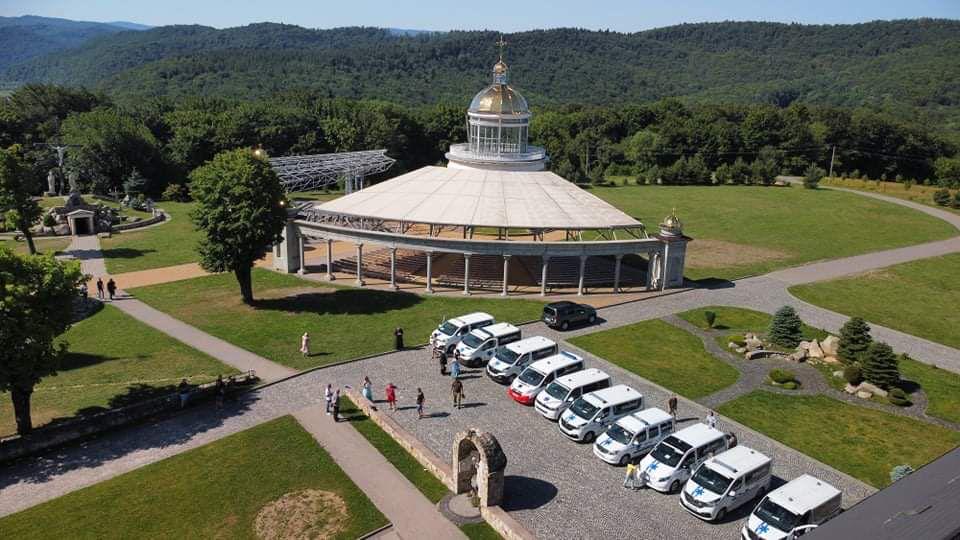Site de bénédiction des ambulances