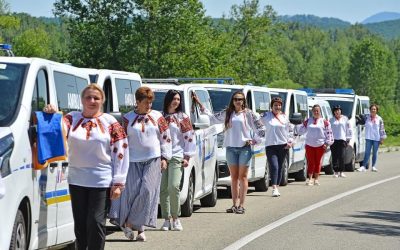 10 ambulances pour le 4ème convoi de l&rsquo;opération solidarité « Des ambulances pour l&rsquo;Ukraine »