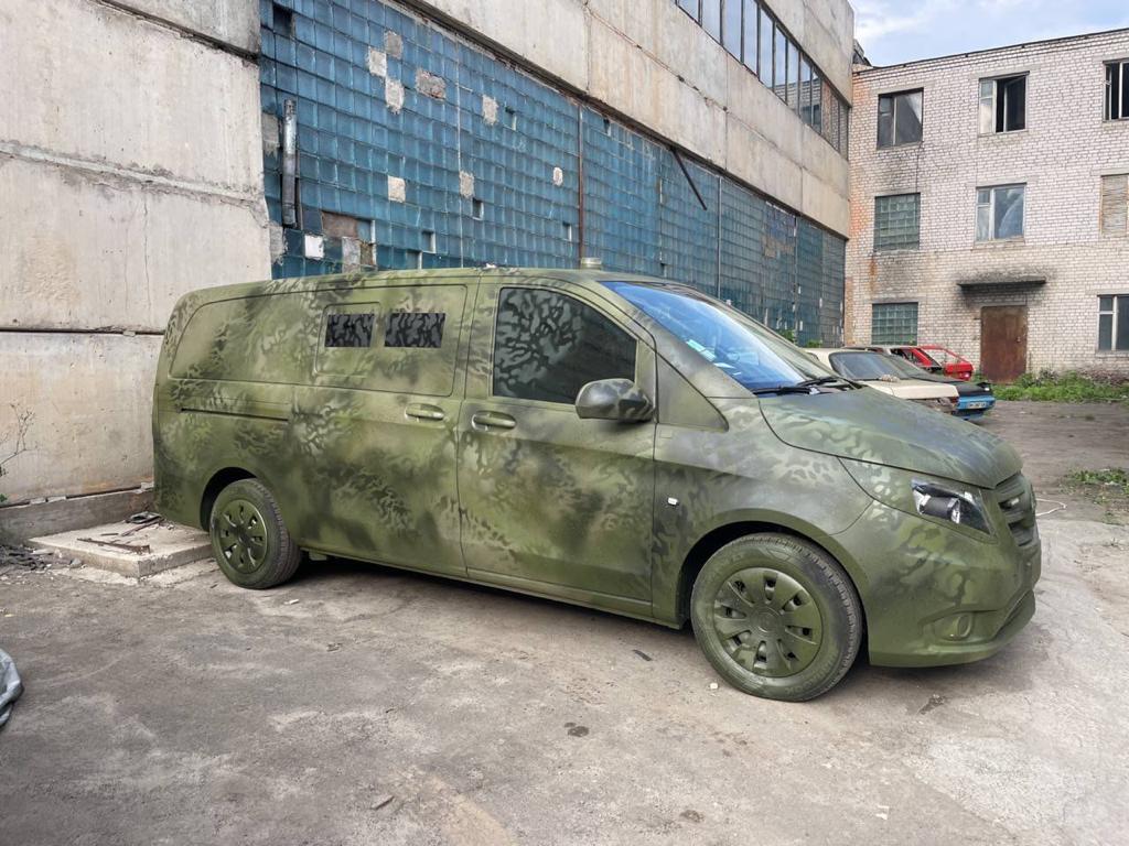 Ambulance Mercedes Vito - APRÈS