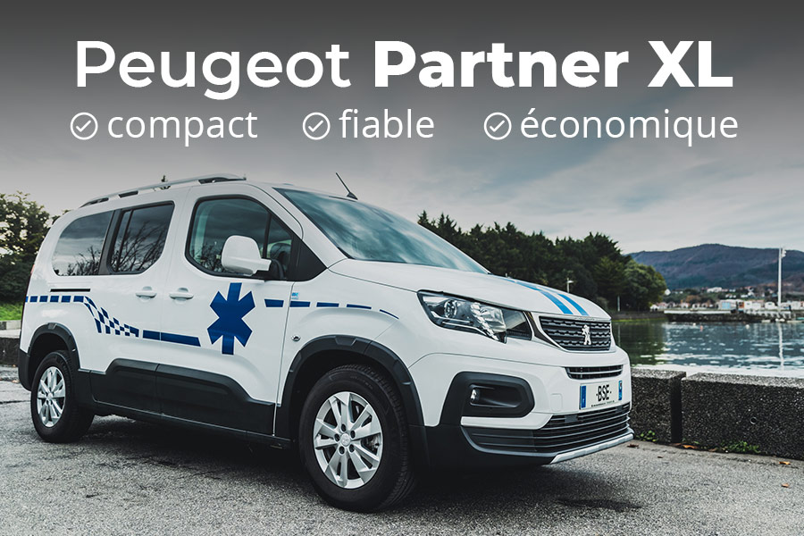 Peugeot Partner XL, une parfaite ambulance de ville