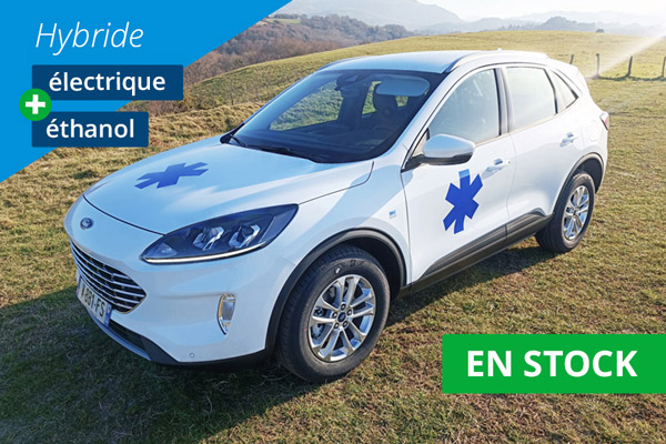 Des VSL Ford Kuga « hybride électrique/éthanol » en stock !