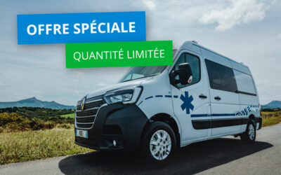 Des ambulances Renault Master à 79800€TTC*