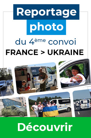 Reportage photo convoi France-Ukraine