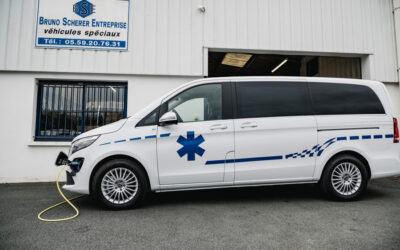L&rsquo;ambulance électrique version Mercedes