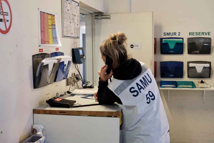 Régulation du SAMU