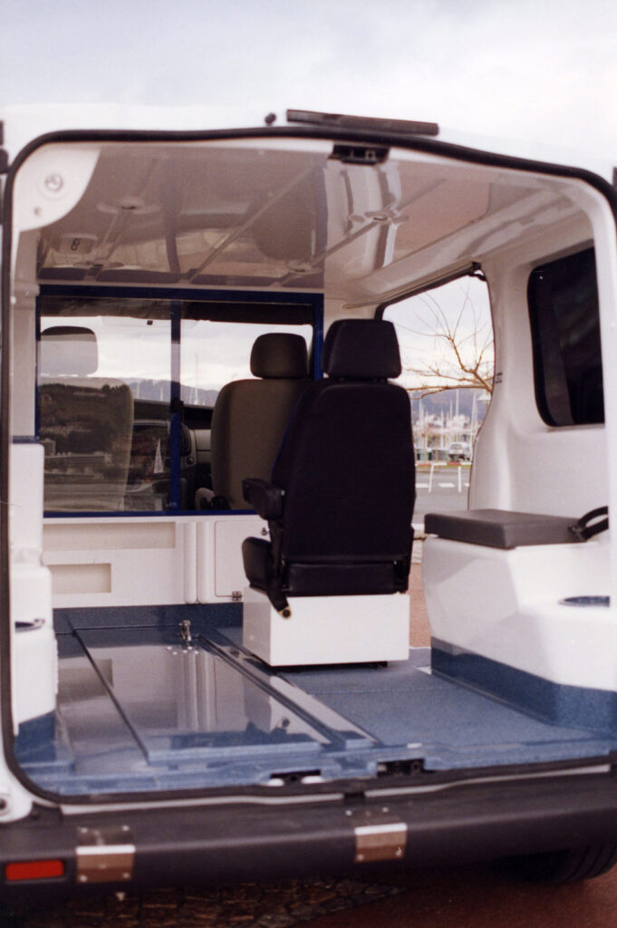 Première ambulance Renault Trafic