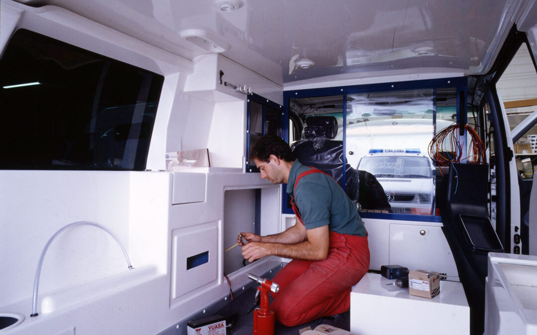 Assemblage du premier Mercedes-Benz Vito