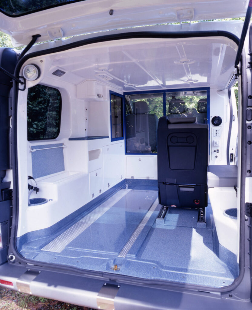 Première ambulance avec la cellule antibactérienne BSEbact