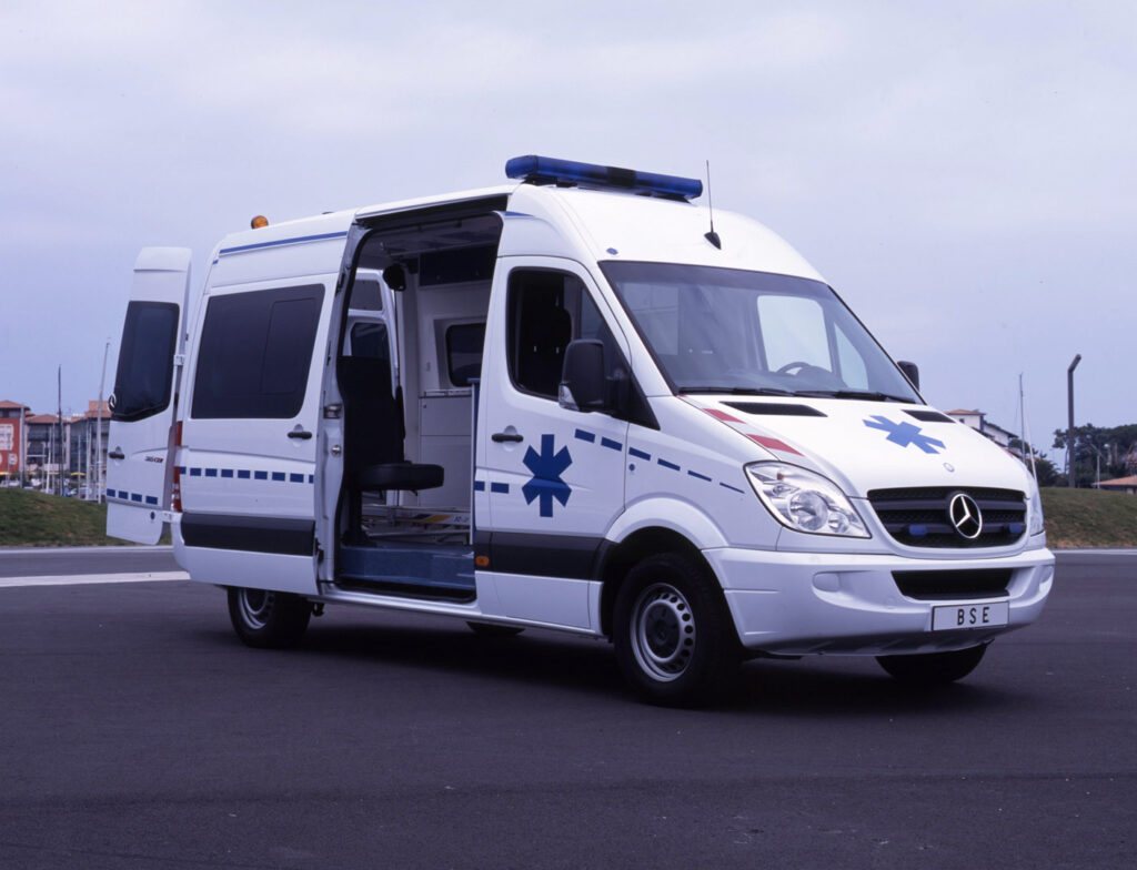 Notre première ambulance conforme à la norme EN1789
