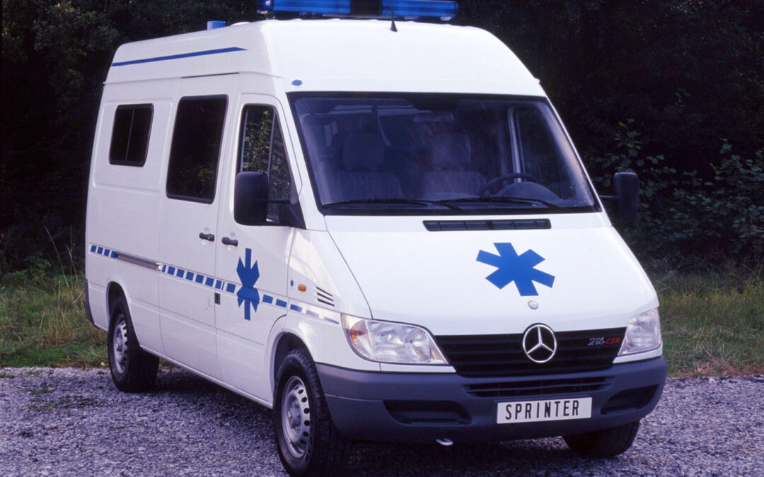 La famille s&rsquo;agrandit avec la première ambulance Mercedes Sprinter