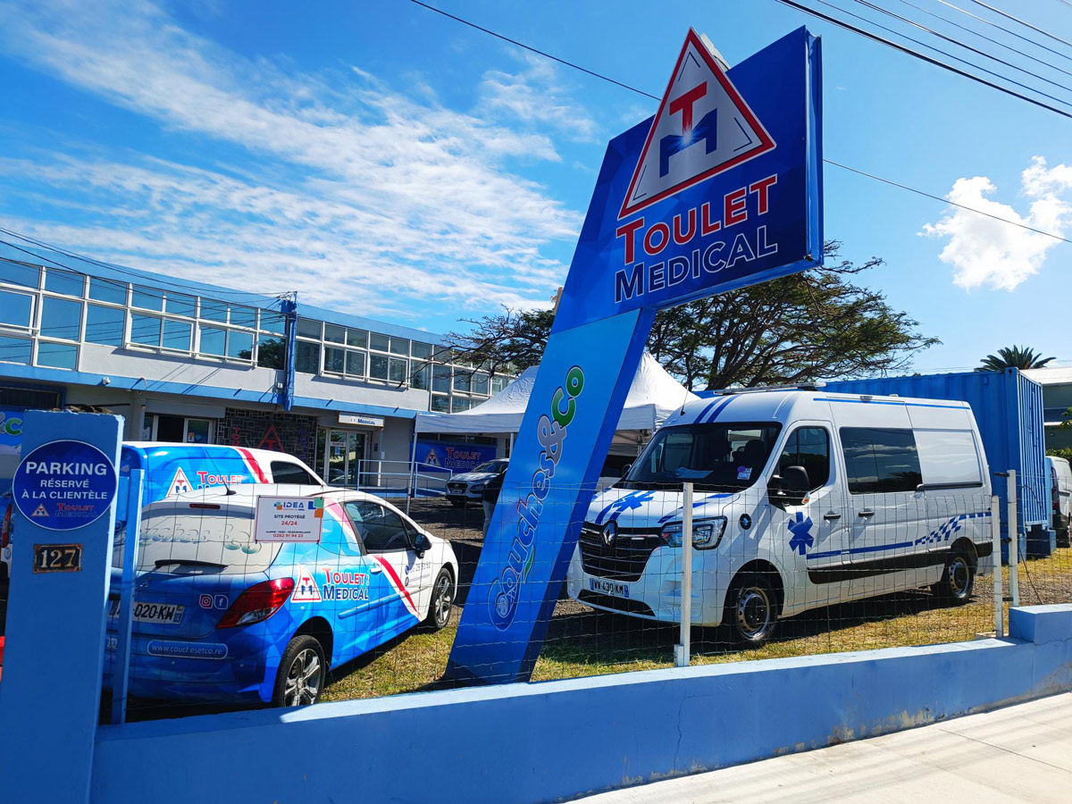 Les ambulances BSE disponibles à La Réunion, avec Toulet Médical