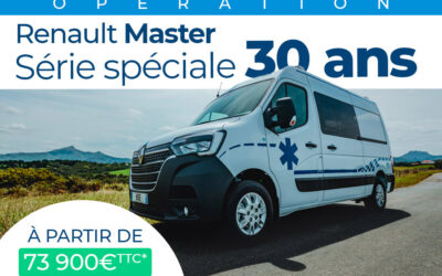 Opération Renault Master série spéciale « 30 ans »