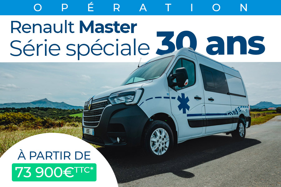 Offre spéciale 30 ans BSE - Renault Master