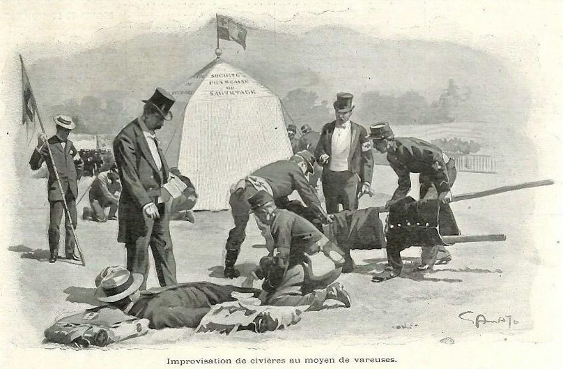 L'histoire des sauveteurs secouristes