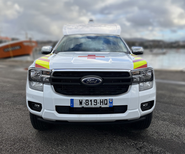Nouveau Ford Ranger VSAV UMH ambulance