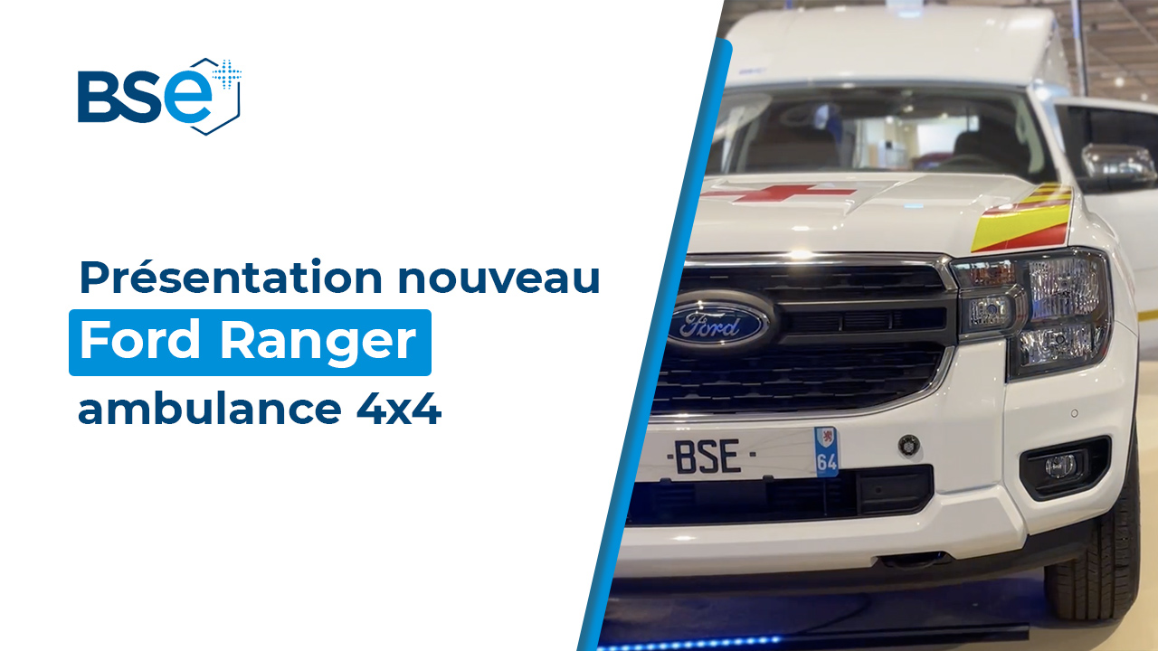 Présentation nouveau Ford Ranger Ambnulance 4x4
