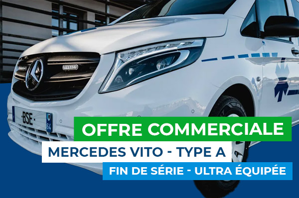 offre commerciale type A Mercedes Vito - ambulance