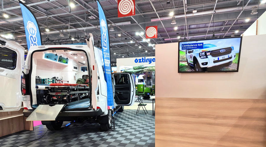 Ambulance Ford Ranger 4 - Eurosatory