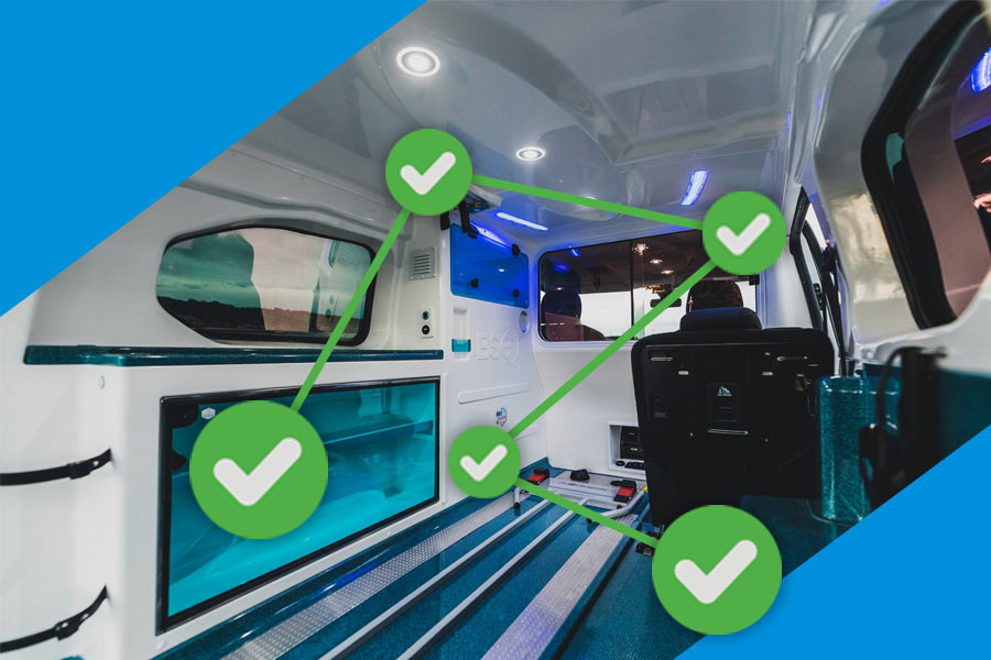 Choix cellule sanitaire ambulance