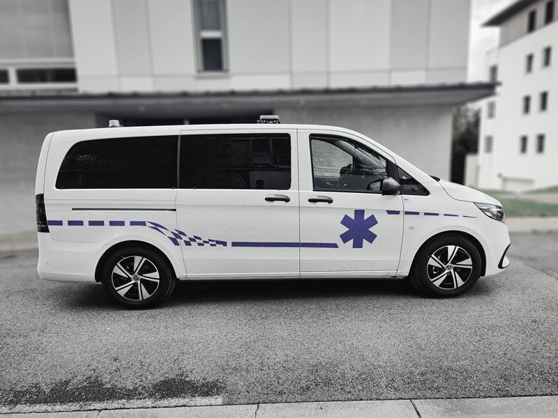 Nouvelle ambulance Mercedes-Benz Vito 2024