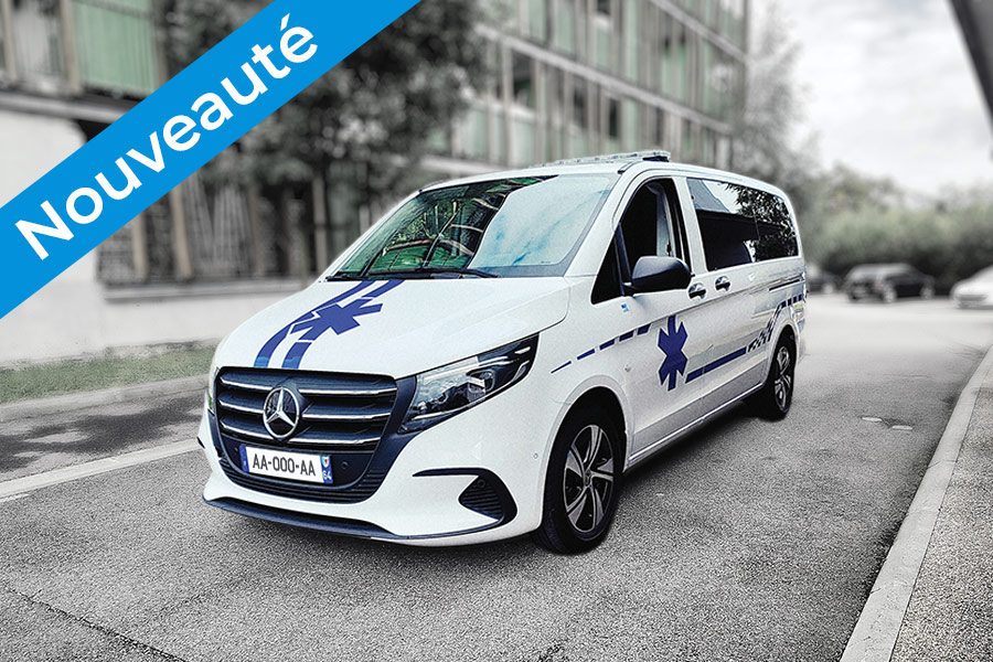 Nouveau Mercedes Vito ambulance