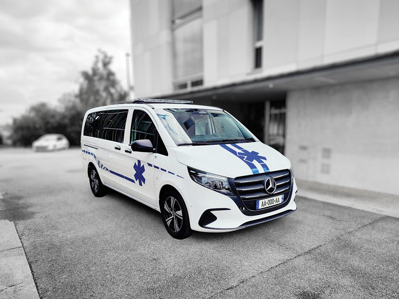 Nouvelle ambulance Mercedes-Benz Vito 2024