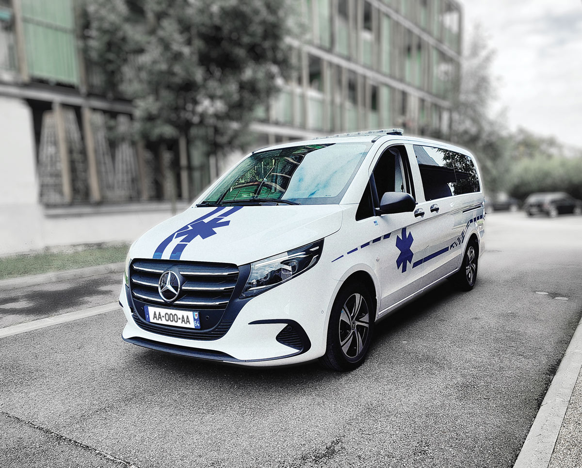 Nouvelle ambulance Mercedes-Benz Vito 2024