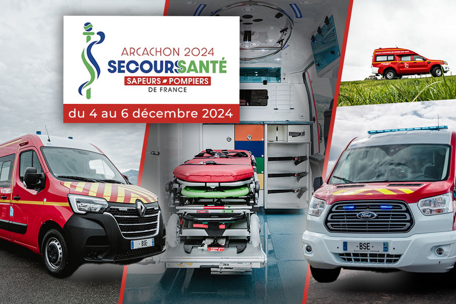 Visuel annonce présence Secours Santé 2024 BSE