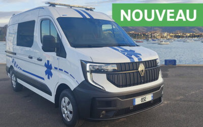 La nouvelle ambulance Renault Master XDD arrive chez BSE !