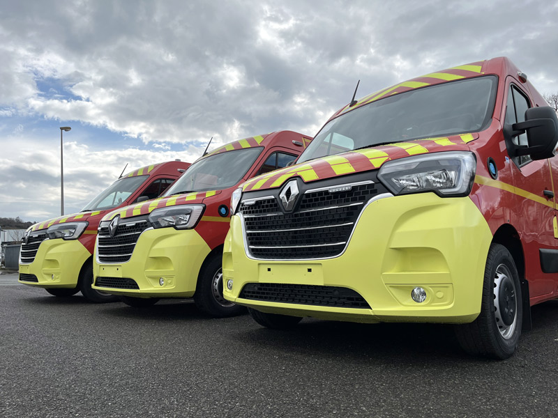Livraison Renault Master SDIS 40