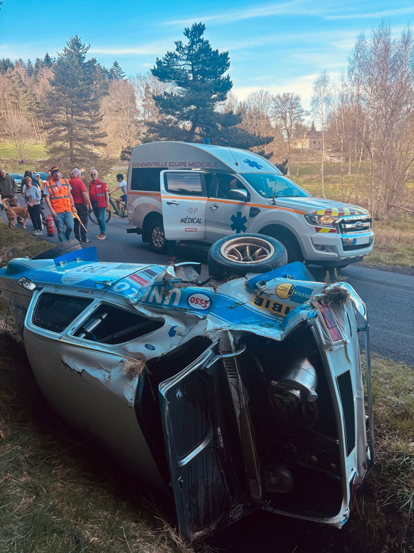 Ambulance sur un événement sportif