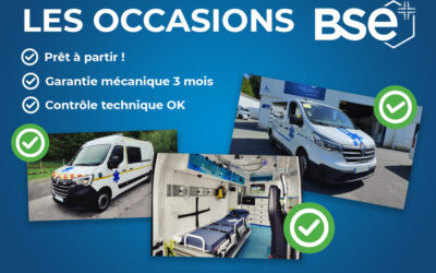 Des ambulances d&rsquo;occasion vérifiées et garanties, dispos de suite !