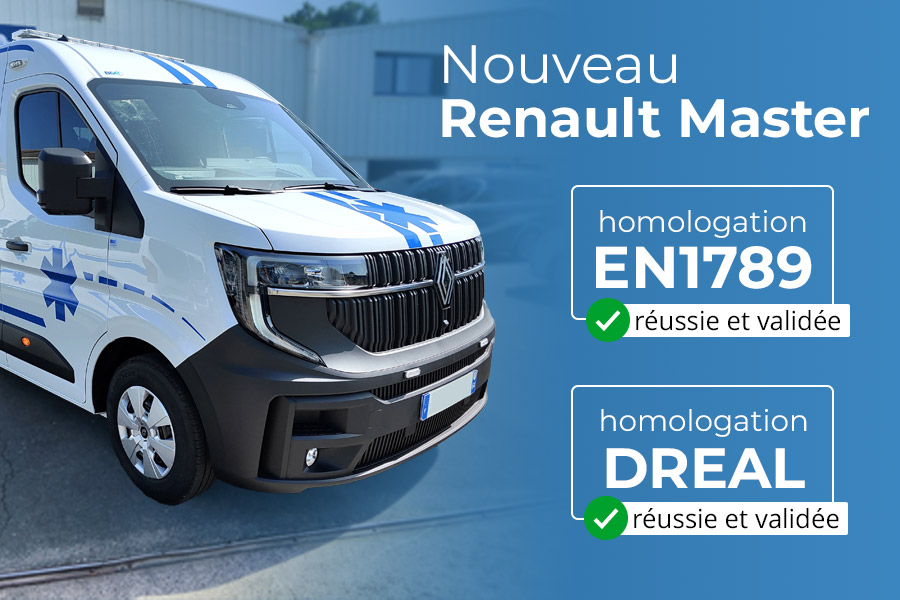 Homologation Renault Master XDD