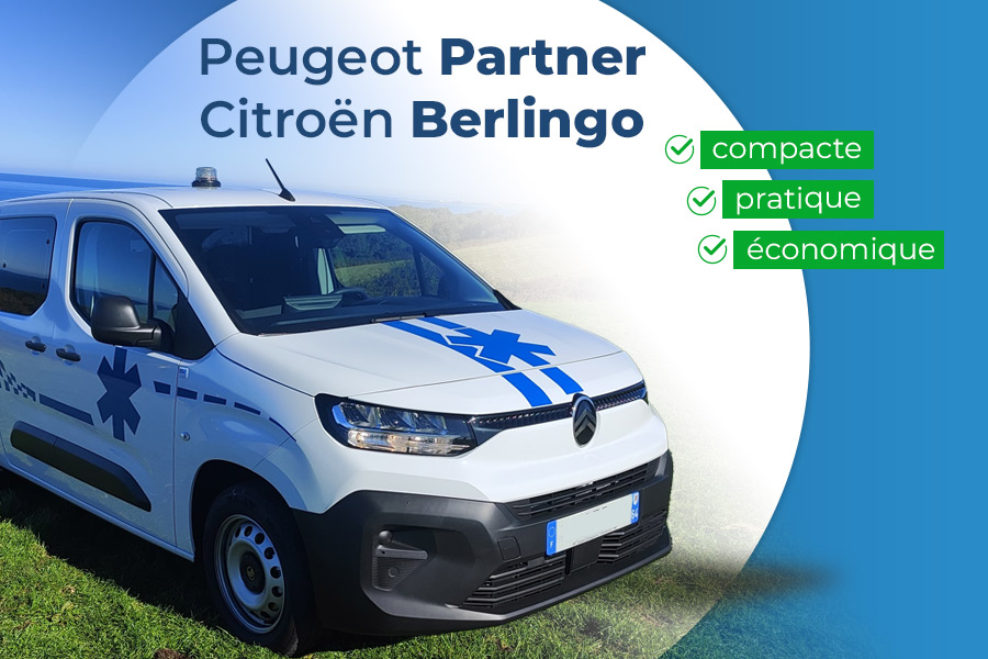 Peugeot Rifter, Citroën Berlingo : des ambulances compactes aux atouts multiples !