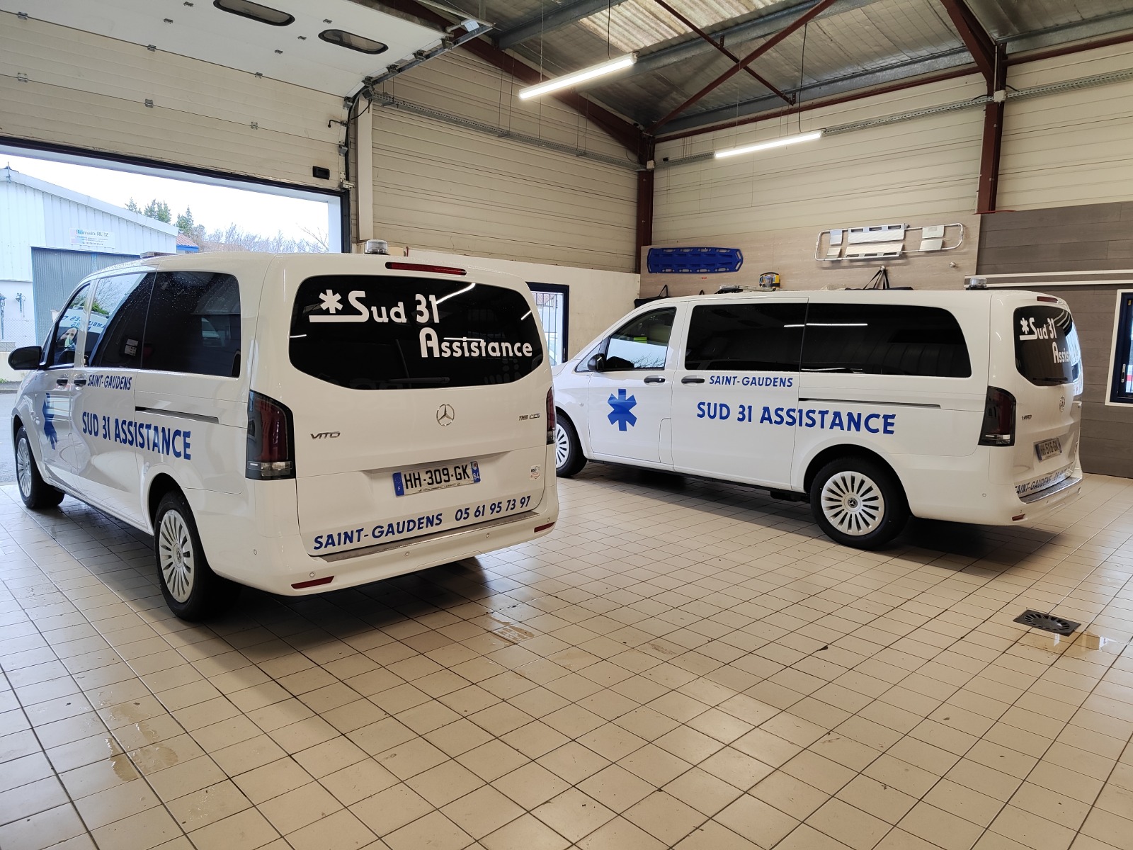7 Mercedes Vito neufs pour Sud 31 Assistance (Saint-Gaudens, 31)