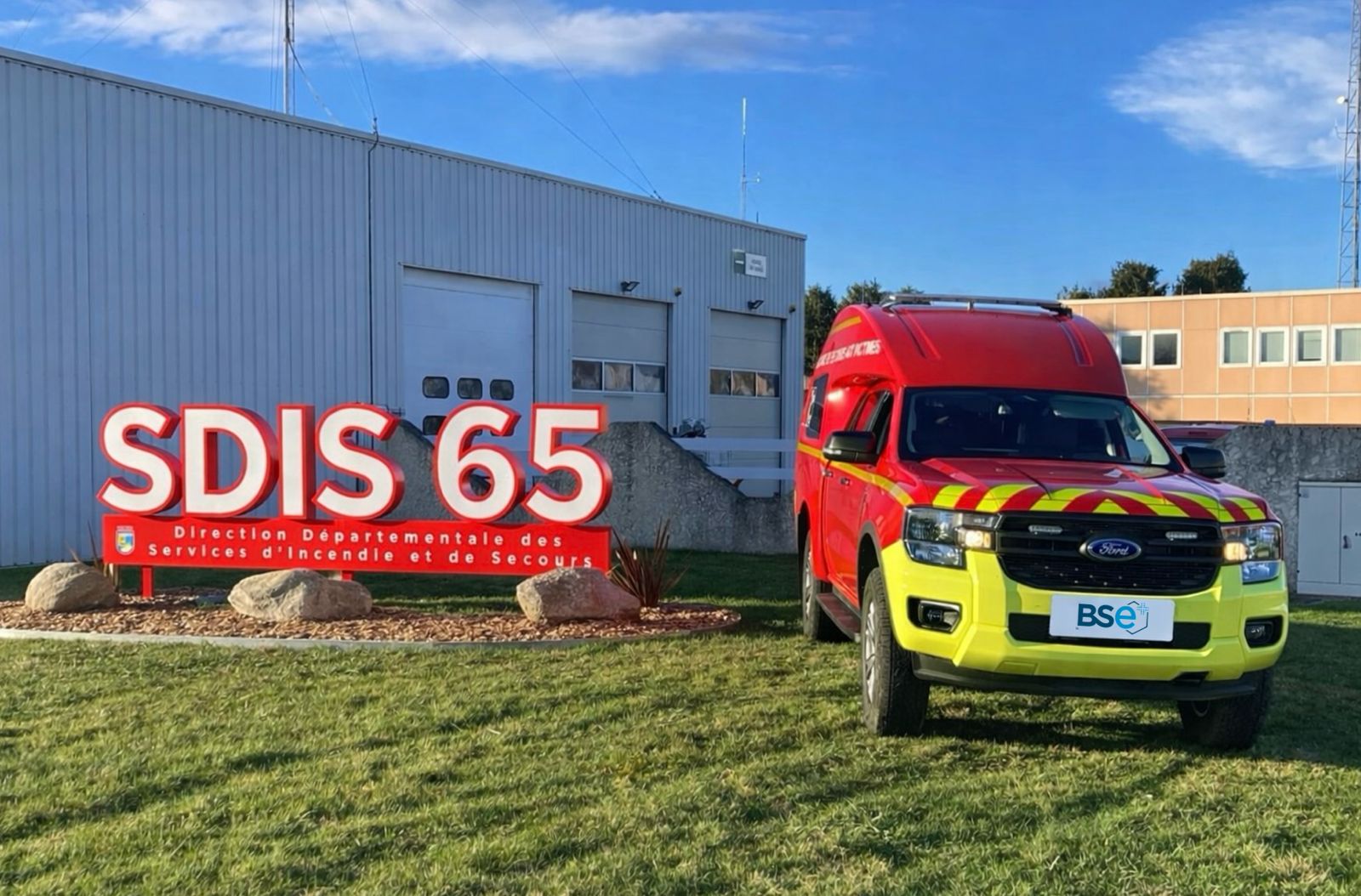 1 Ford Ranger pour le SDIS 65