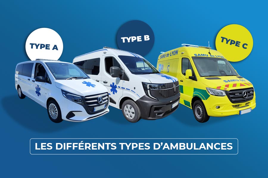 Quels sont les différents types d'ambulances ?